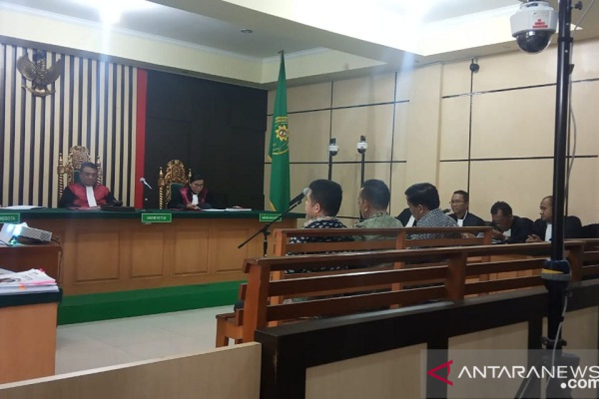 Pengadilan Tipikor Jambi sidangkan tiga penerima suap APBD diadili