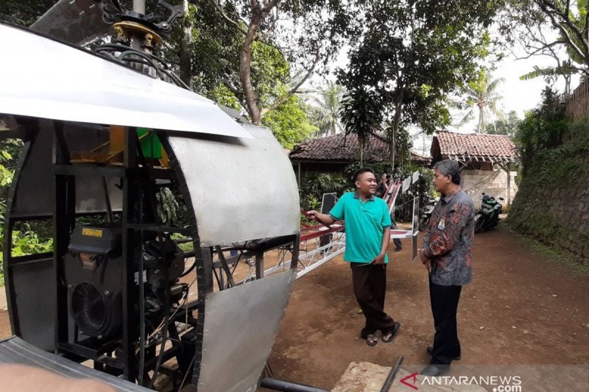 Lapan temui Jujun Junaedi, pembuat helikopter dari Sukabumi untuk berbagi ilmu