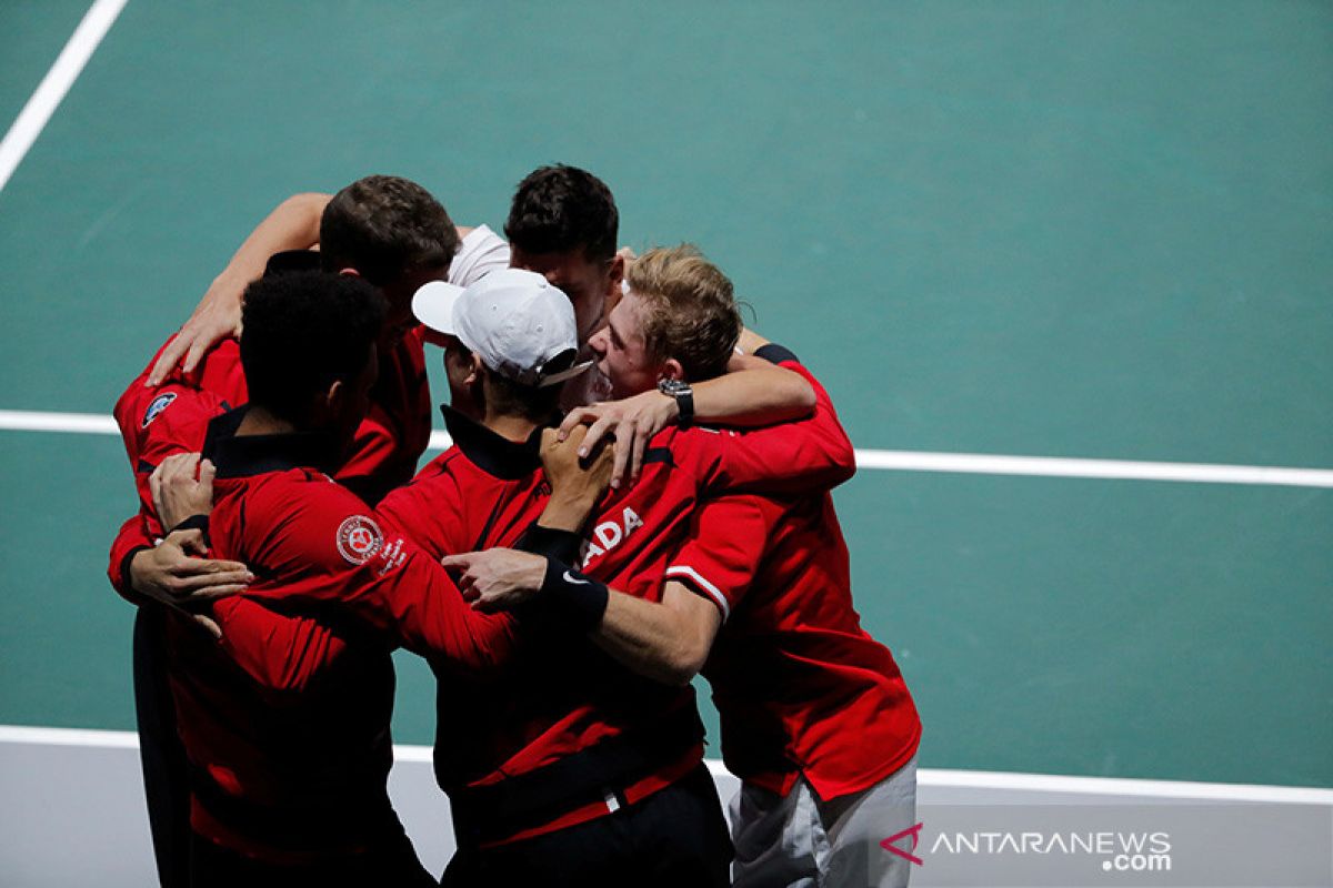 Kalahkan AS, Kanada maju ke perempat final Davis Cup