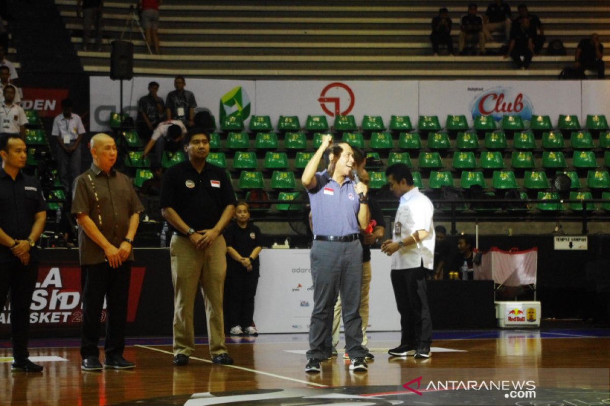 Menpora buka Piala Presiden Bola Basket