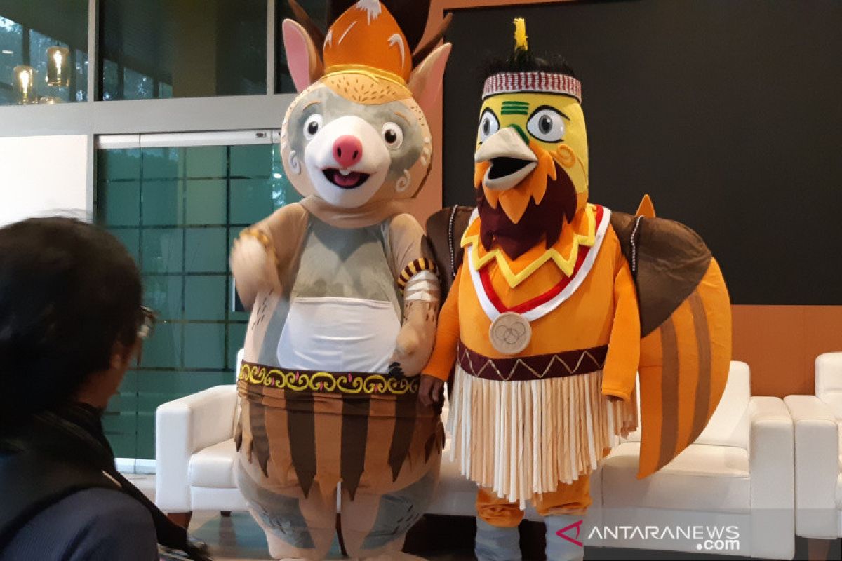 Maskot PON 2020 khas Papua, Drawa dan Kanguru Pohon