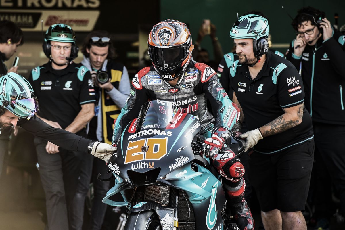 Yamaha dominasi hari pertama tes pramusim Valencia, Fabio Quartararo catatkan waktu tercepat