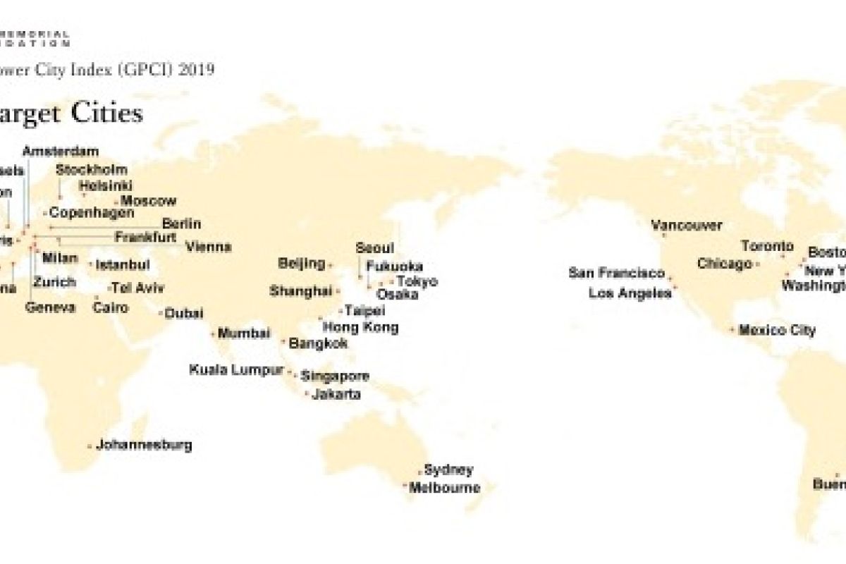 Mori Memorial Foundation’s GPCI 2019 report: London loses momentum, Tokyo is sluggish and Paris trends upward