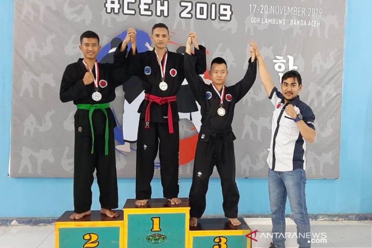 Atlet Aceh Tengah raih emas perak dan perunggu Kejuaraan Hapkido Aceh