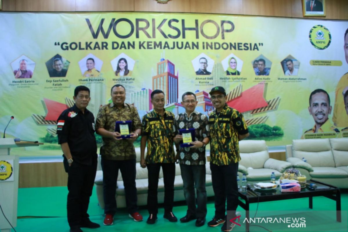 AMPG adakan workshop Golkar dan Kemajuan Indonesia jelang Munas Golkar