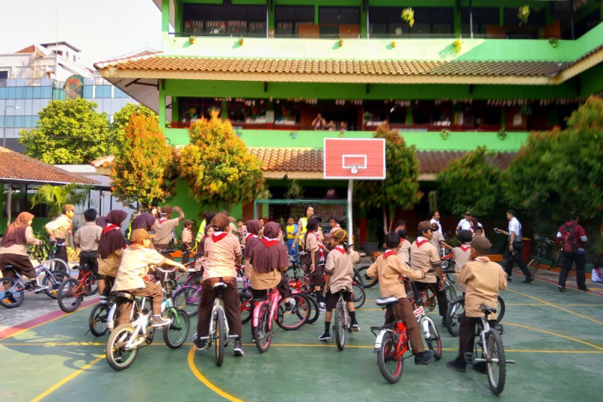 SDN 01 Gandaria Selatan jadi percontohan Sekolah Ramah Bersepeda