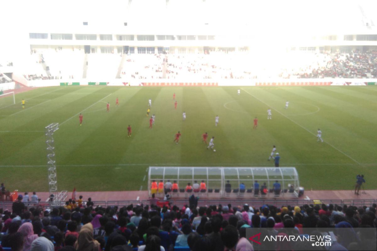 Tim pelajar China taklukkan Indonesia melalui gol  penalti