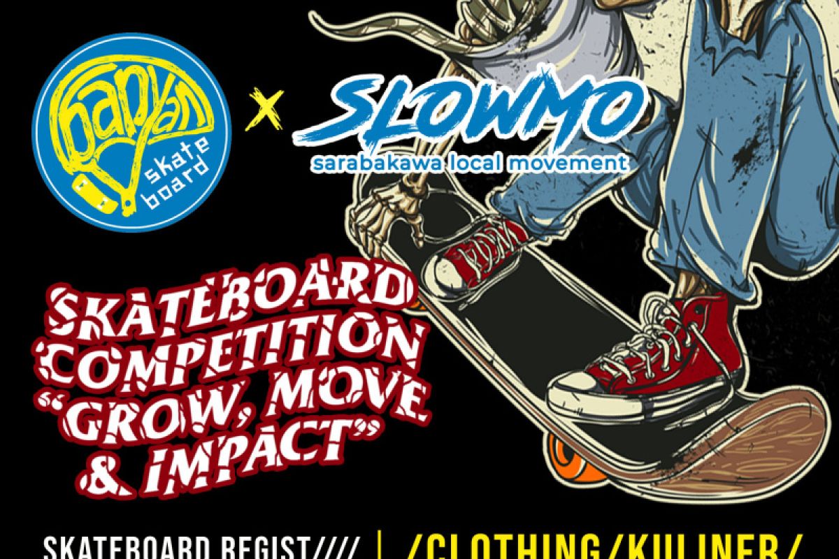 Slowmo Tabalong gelar kompetisi skateboard