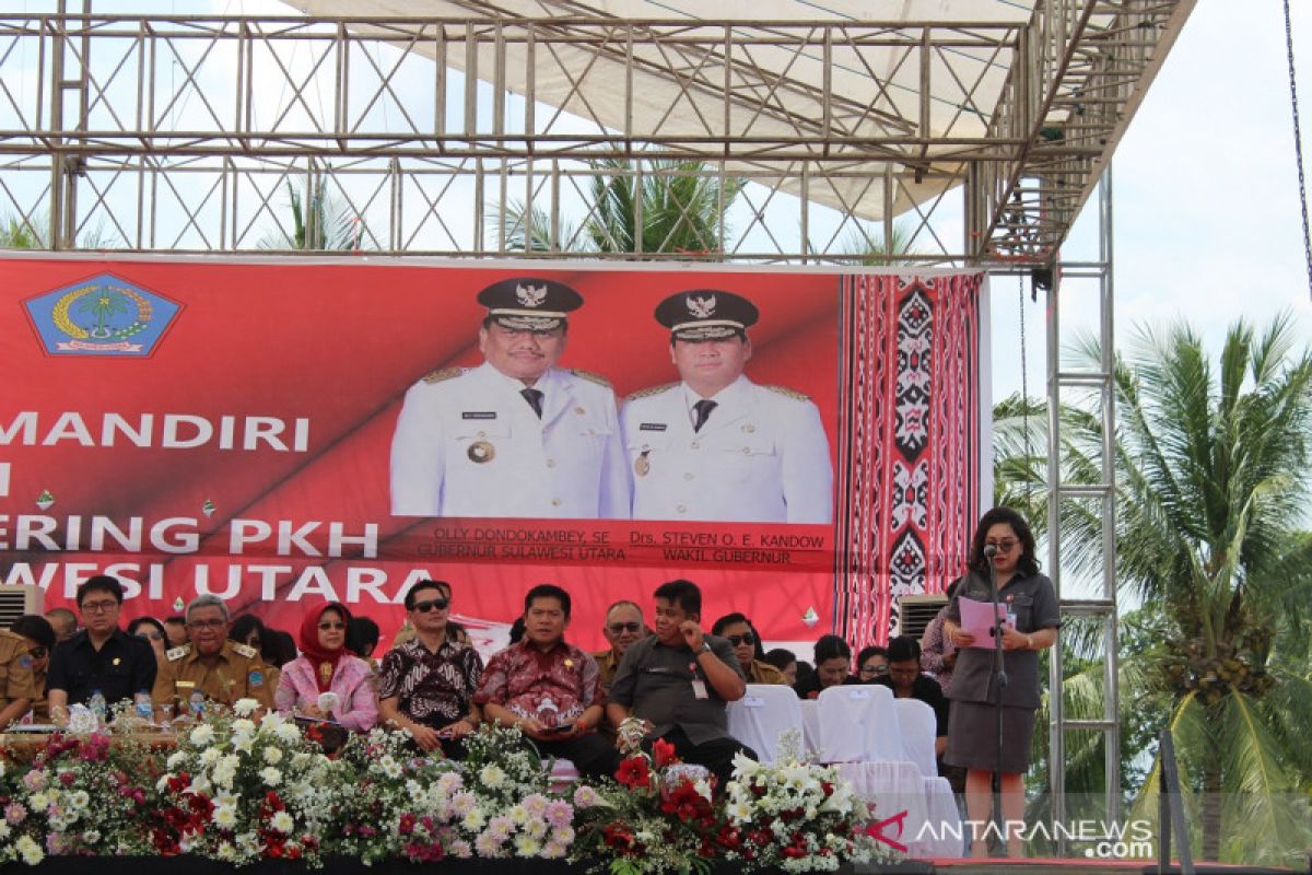 Di Sulawesi Utara keluarga penerima manfaat PKH  berkurang 5.856