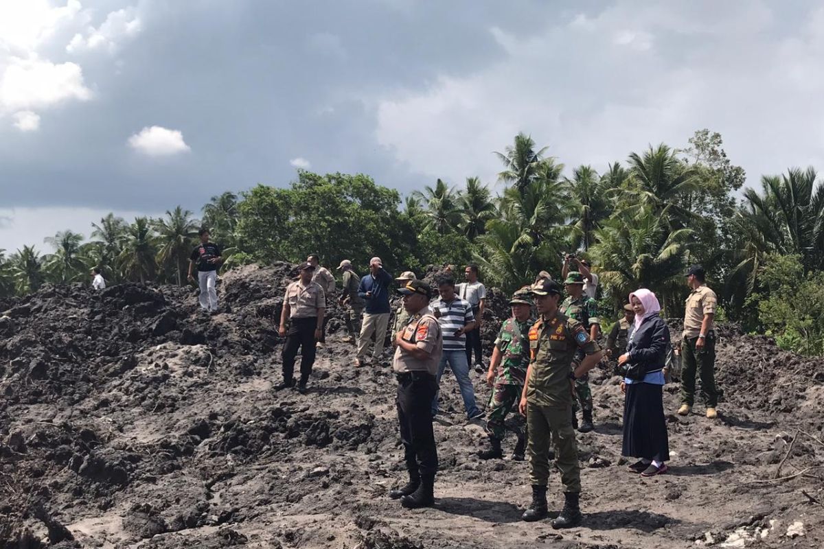 Tim Gabungan razia tambang ilegal di Kolong Bijur Bangka