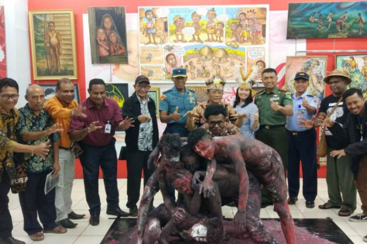 Danrem 172/PWY apresiasi jiwa seni generasi muda Papua patut dibanggakan
