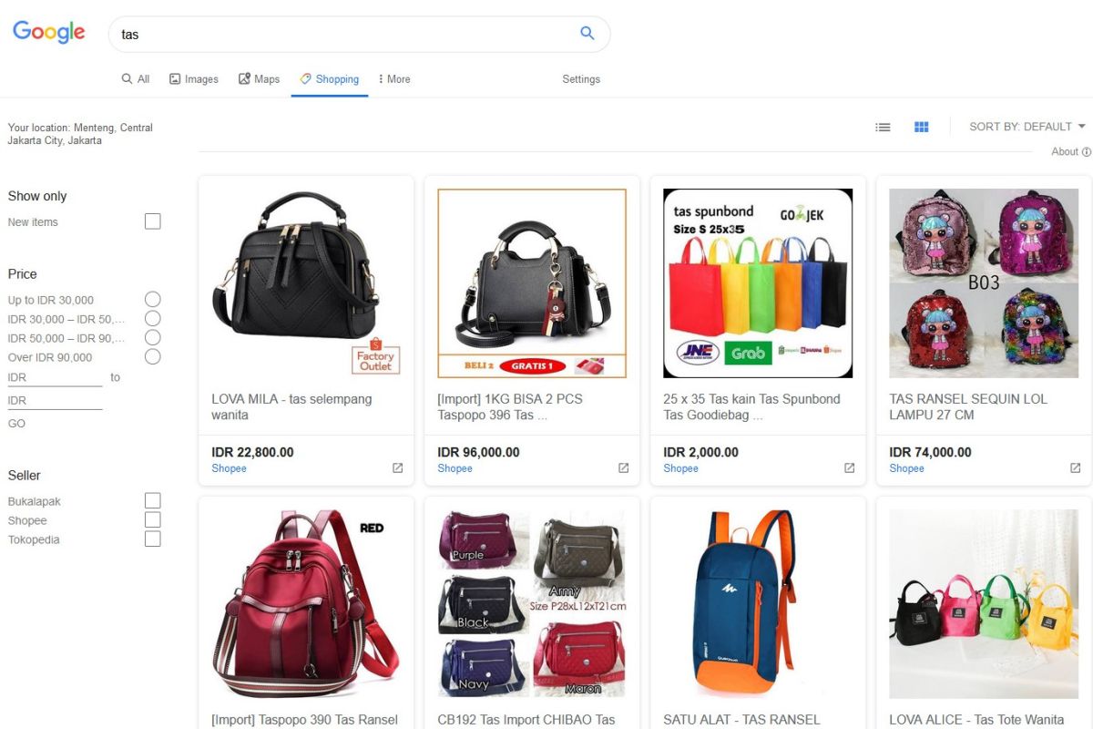 Google Shopping hubungkan UMKM  dengan konsumen