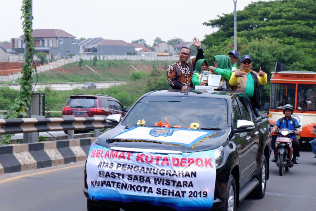 Pemkot Depok raih penghargaan 'Swasti Saba Wistara'