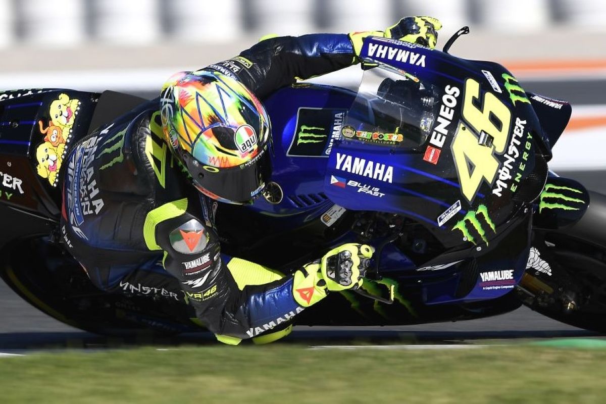 Hasil jeblok, Rossi komentari motor Yamaha 2020 dan kepala kru baru