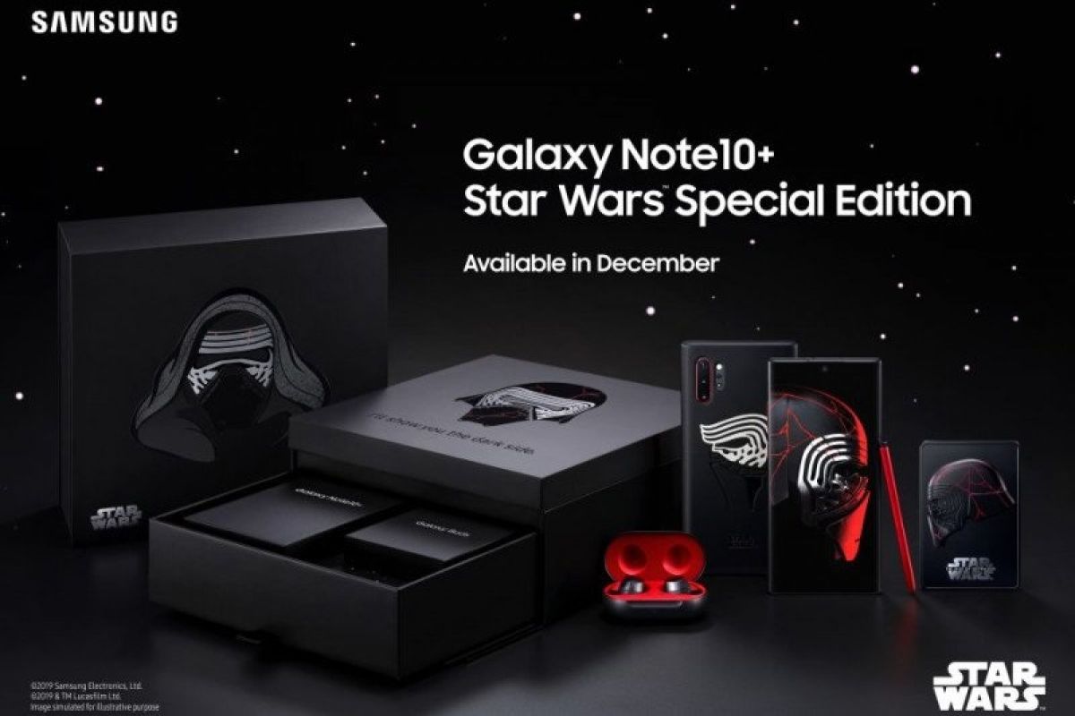 Samsung akan luncurkan ponsel pintar Galaxy Note10+ edisi Star Wars