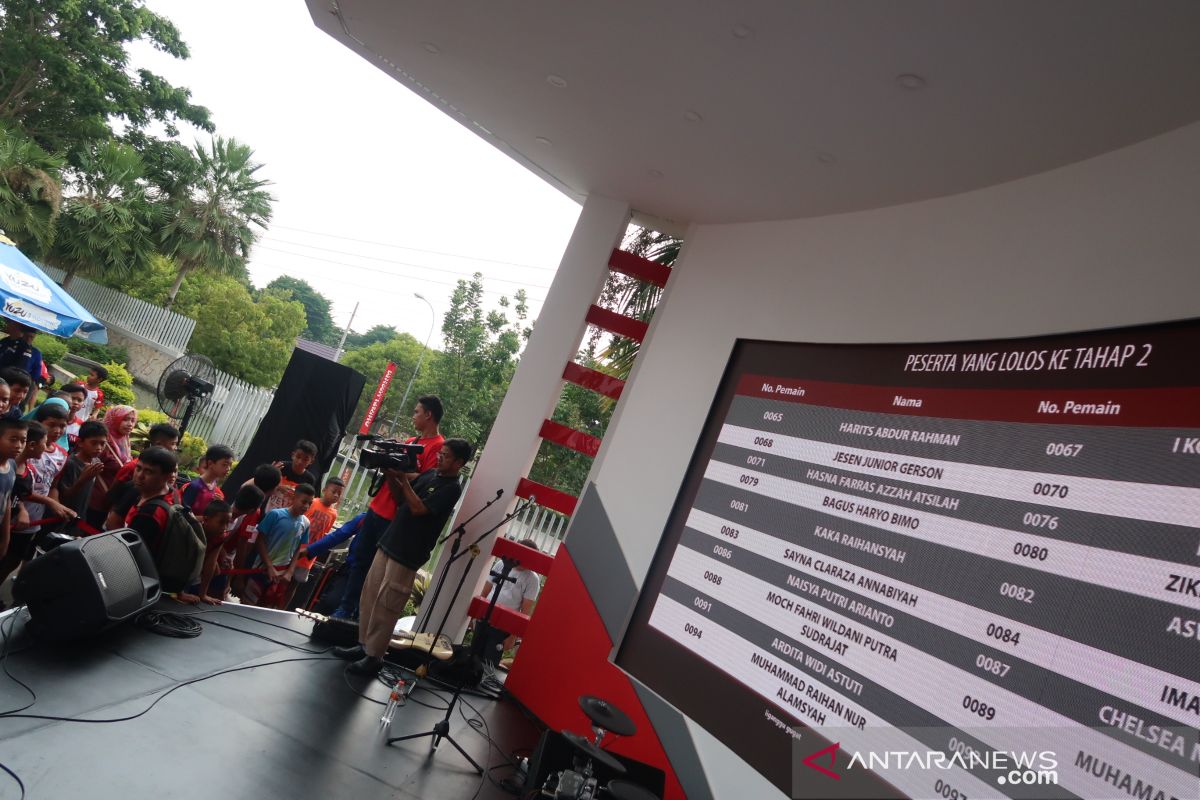 Finalis audisi beasiswa bulutangkis 2019  terpangkas jadi 71 peserta