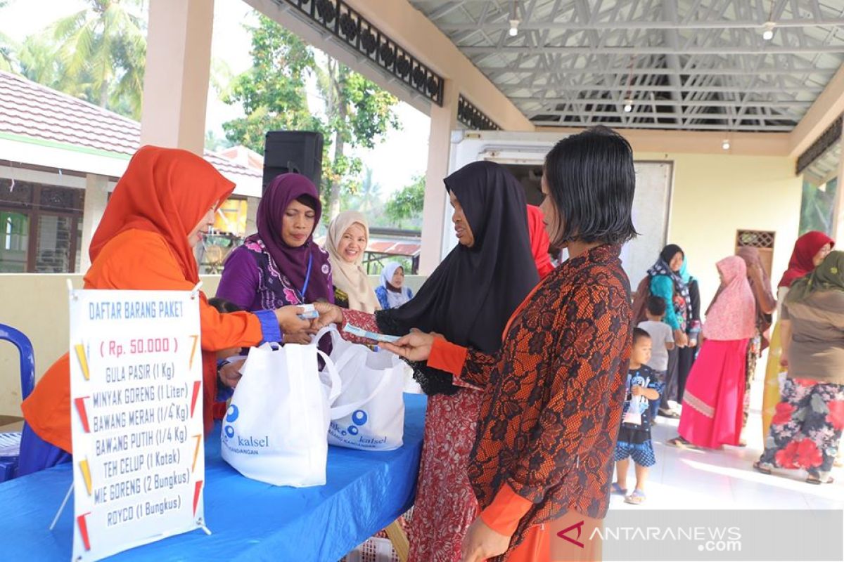 Masyarakat Kecamatan Kandangan berterima kasih adanya Bazar TTI