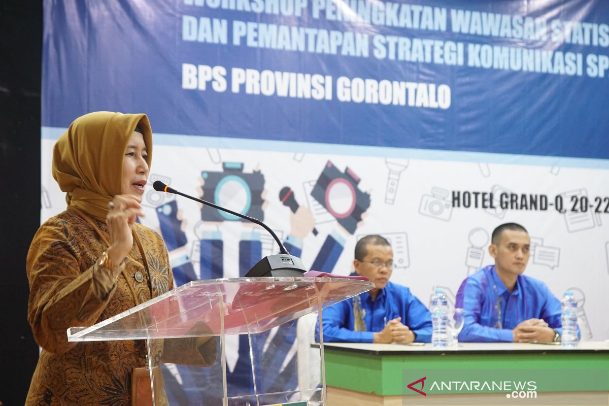 BPS Provinsi Gorontalo beri pelatihan peningkatan wawasan statistik