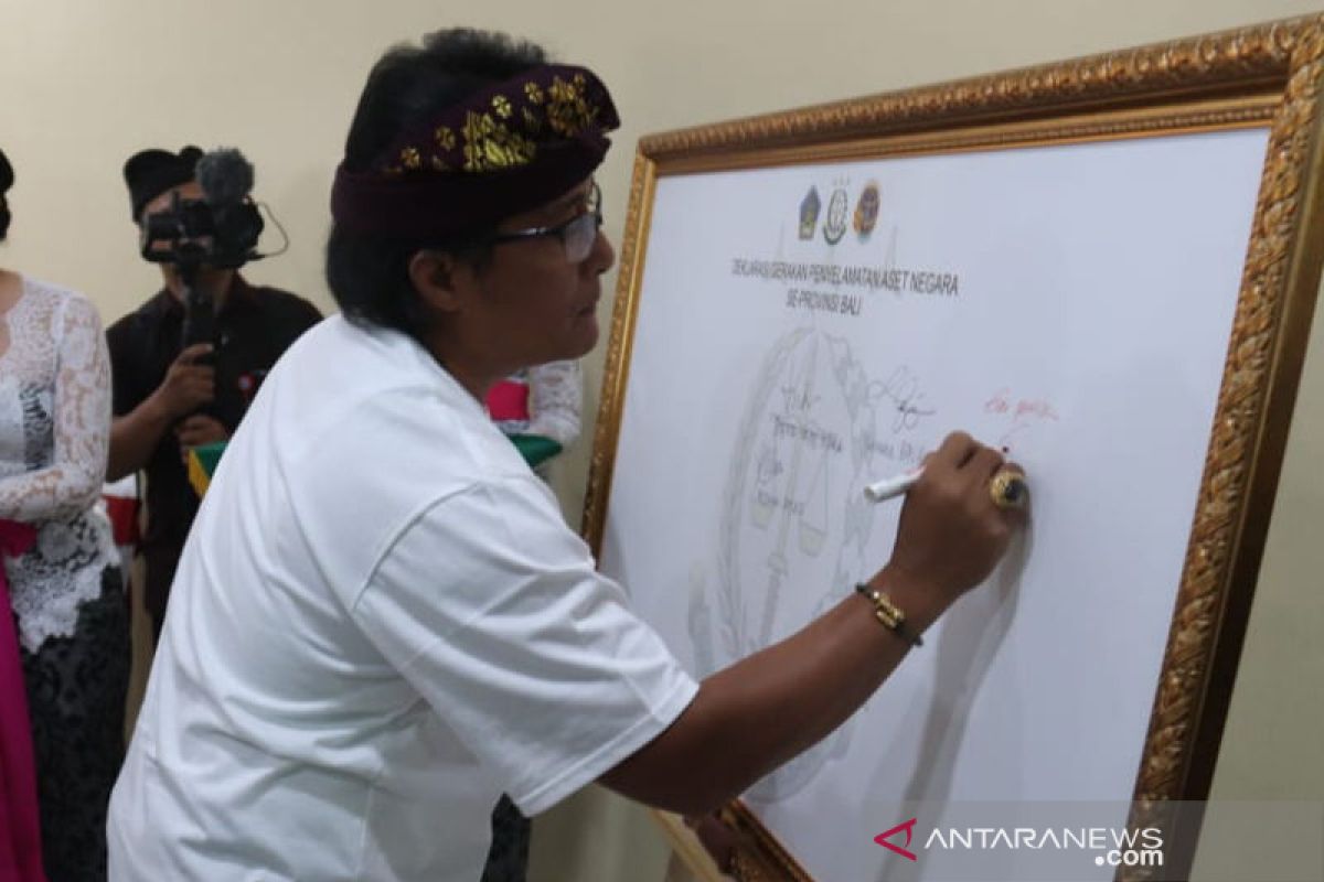 Pemkab Badung dukung Kejati Bali deklarasikan gerakan penyelamatan aset negara se-Bali