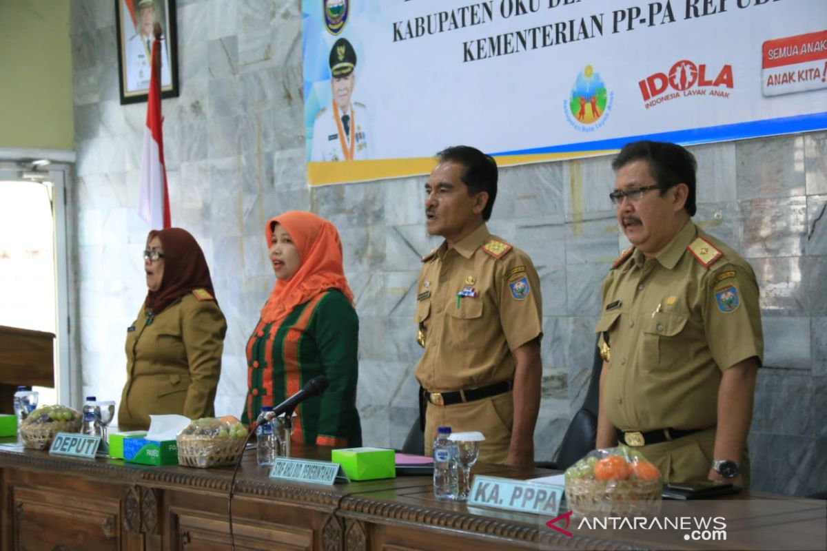 Dinas PPPA Ogan Komering Ulu kejar  predikat Kabupaten Layak Anak