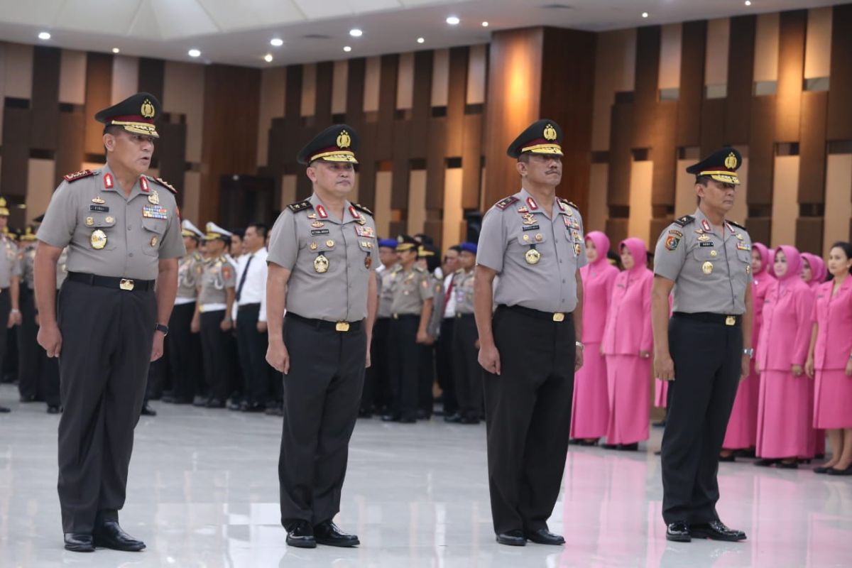 Berikut 37 perwira tinggi Polri yang naik pangkat