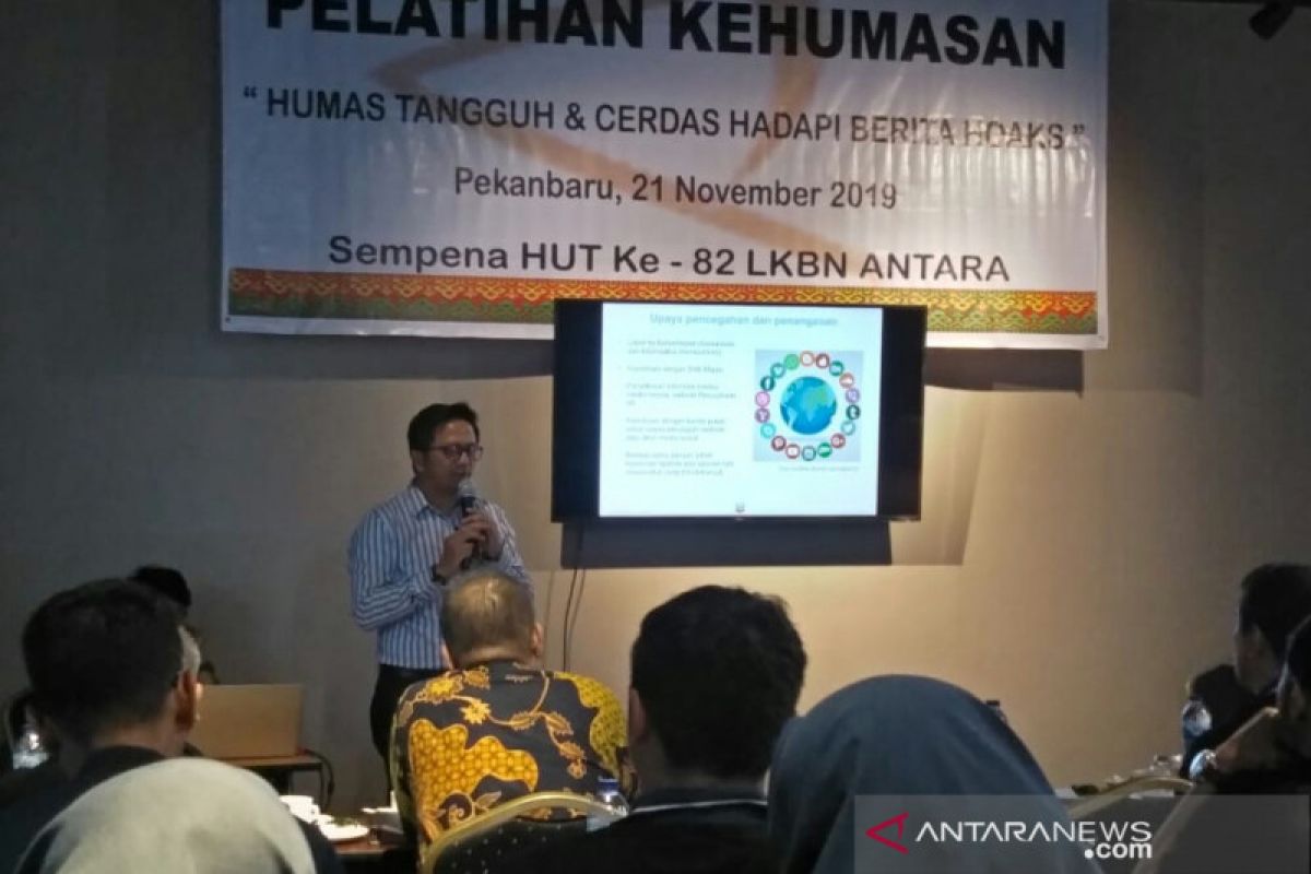 Praktisi humas Chevron berbagi pengalaman hadapi hoaks