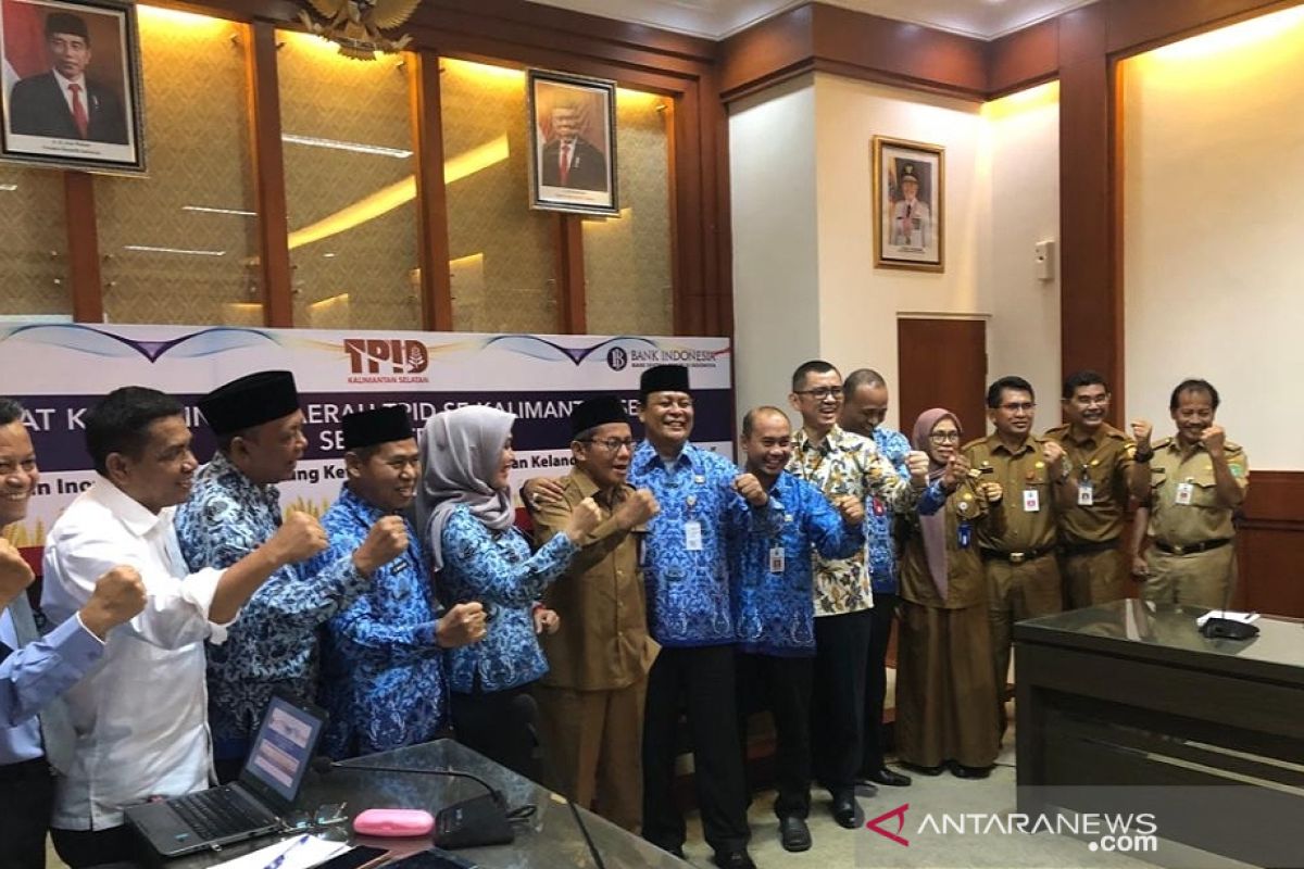 Bersama Paman Birin, Sekda HST bahas pengendalian inflasi daerah