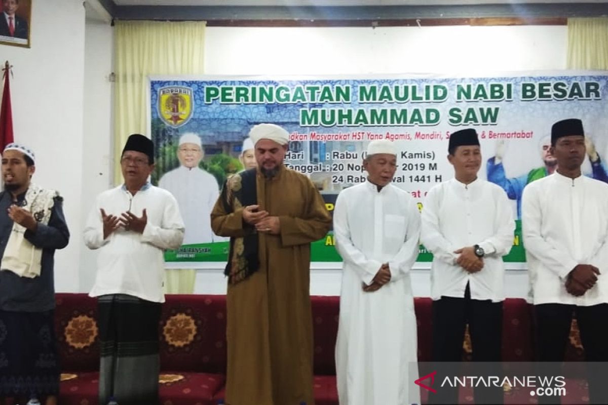 Pemkab HST hadirkan Habib dari Semarang pada peringatan maulid