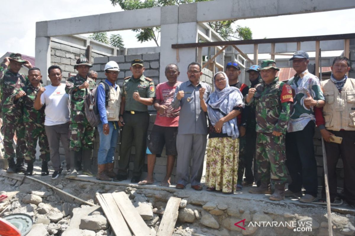 Danrem dan Komenkopolhukam tinjau lokasi kerja Satgas rehab rekon pascabencana