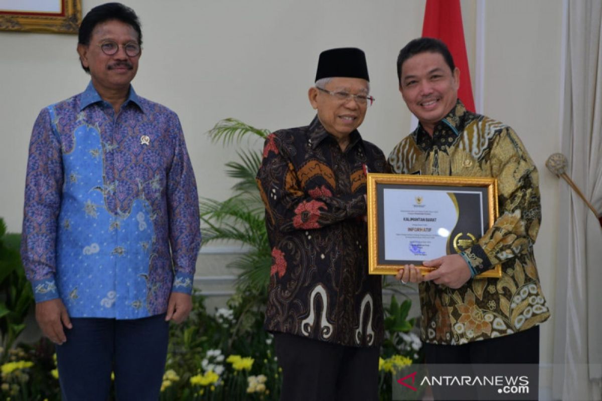 Kalbar raih predikat provinsi yang paling informatif