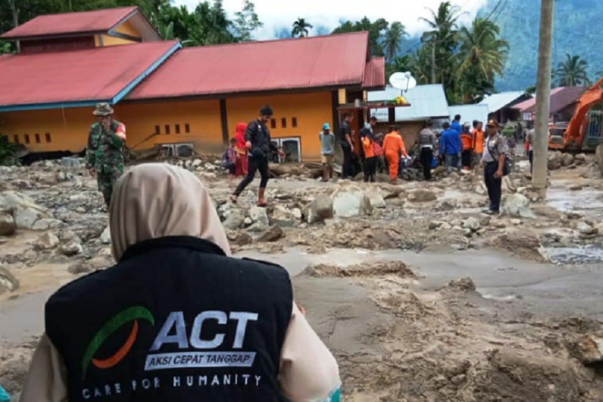 ACT Bukittinggi galang donasi bantu korban banjir di Agam