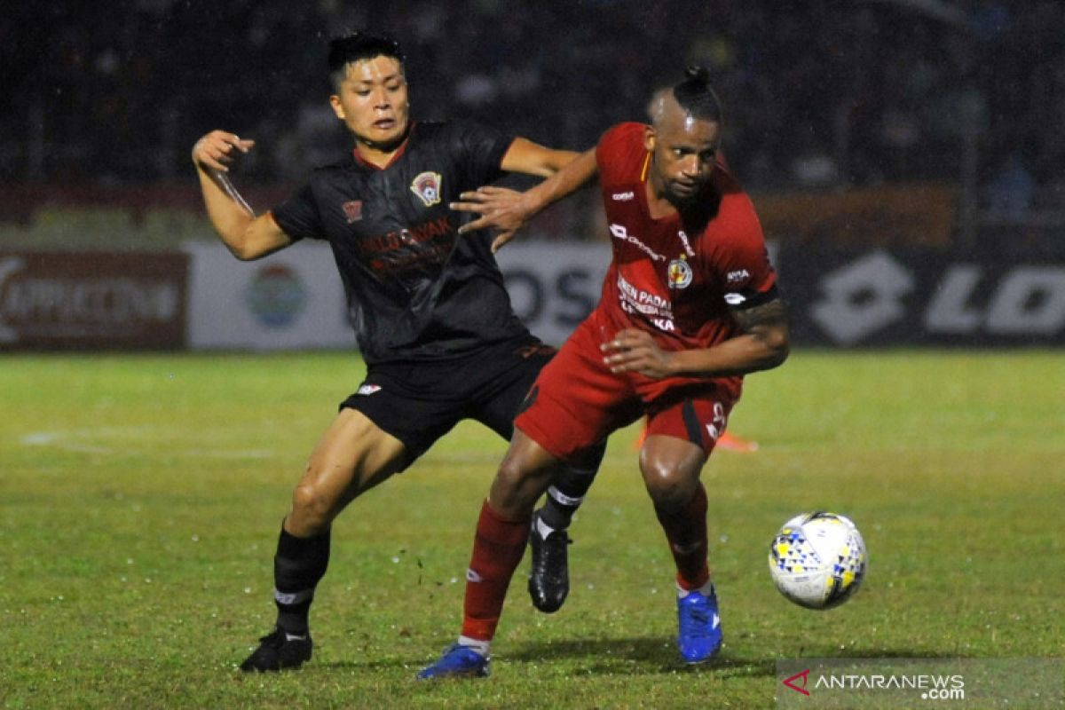 Kalteng Putra gagal raih poin di kandang Semen Padang