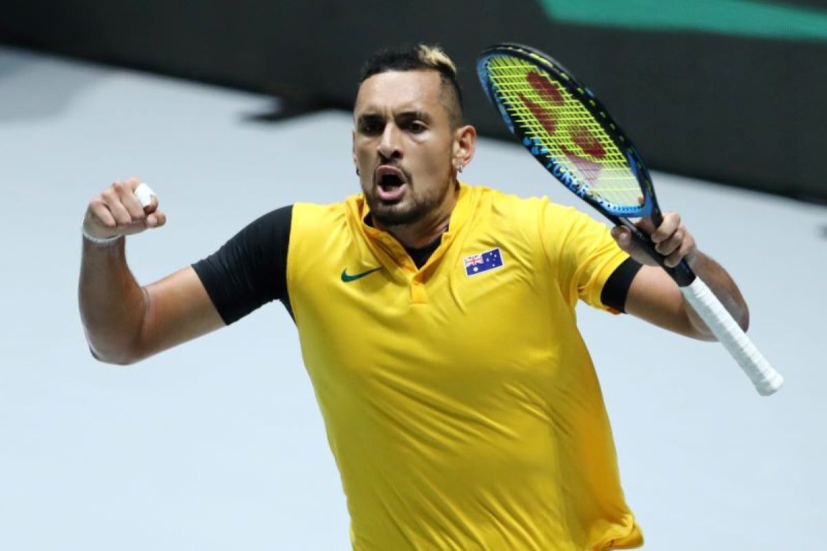 Kyrgios sumbang 200 dolar per ace untuk atasi kebakaran lahan