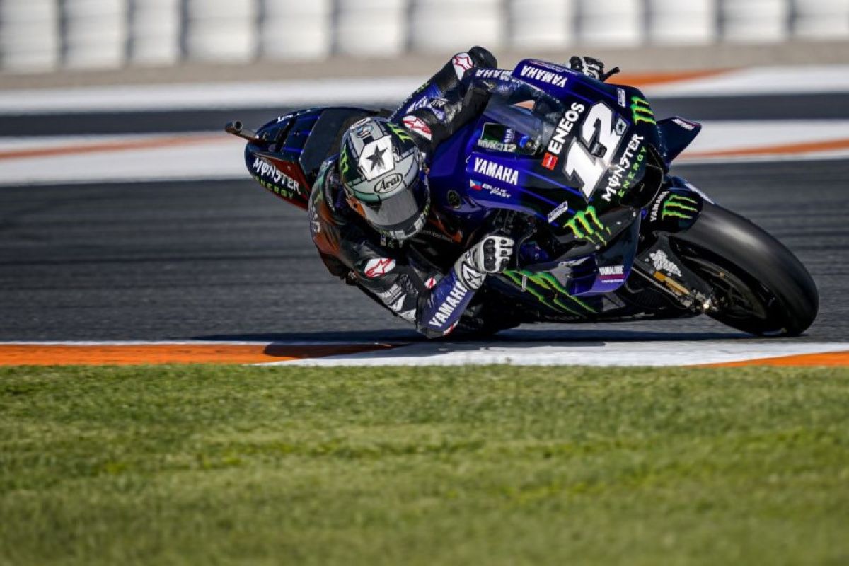 Vinales tercepat hari ke-2 tes Valencia, dan Yamaha kembali dominan