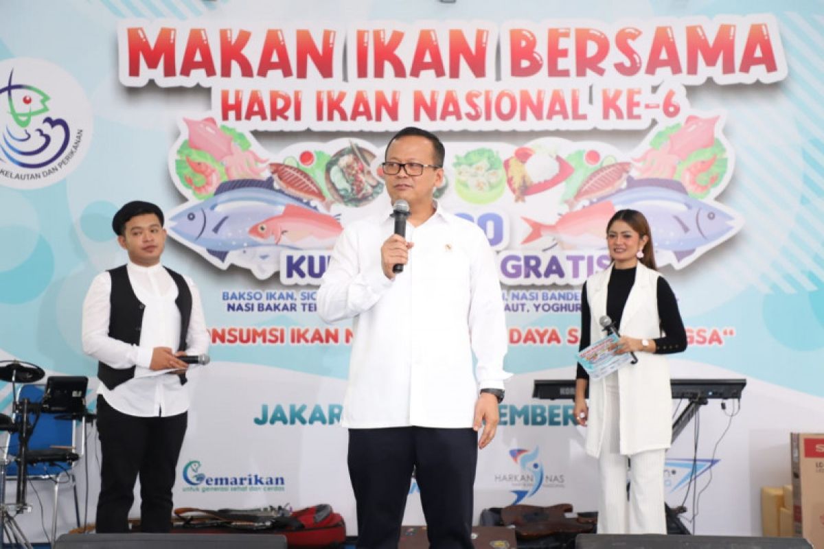 Menteri Edhy Prabowo: Konsumsi ikan solusi cepat atasi "stunting"