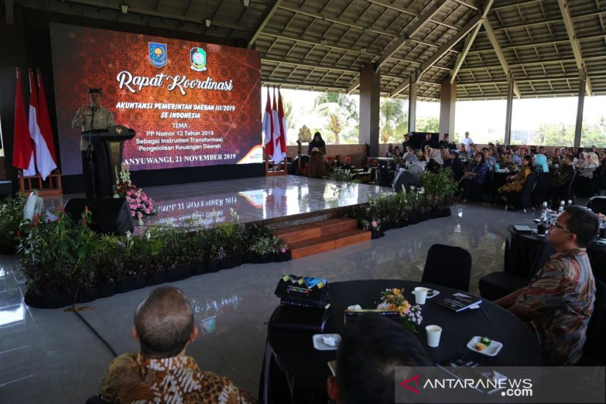 Kemendagri Rakor akuntansi akrual di Banyuwangi