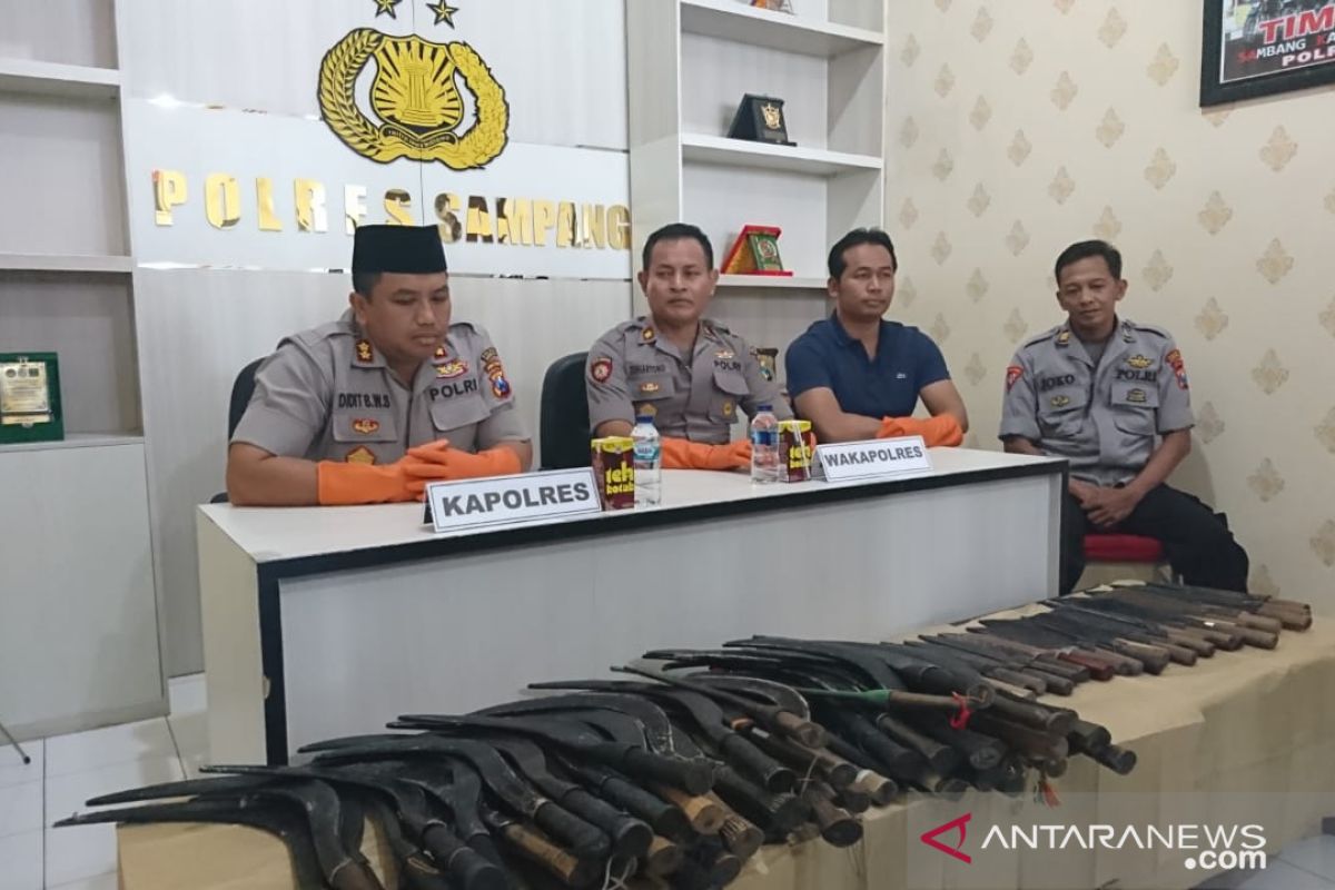 Sempat ricuh, Kapolres tegaskan tak ada korban jiwa di Pilkades Sampang