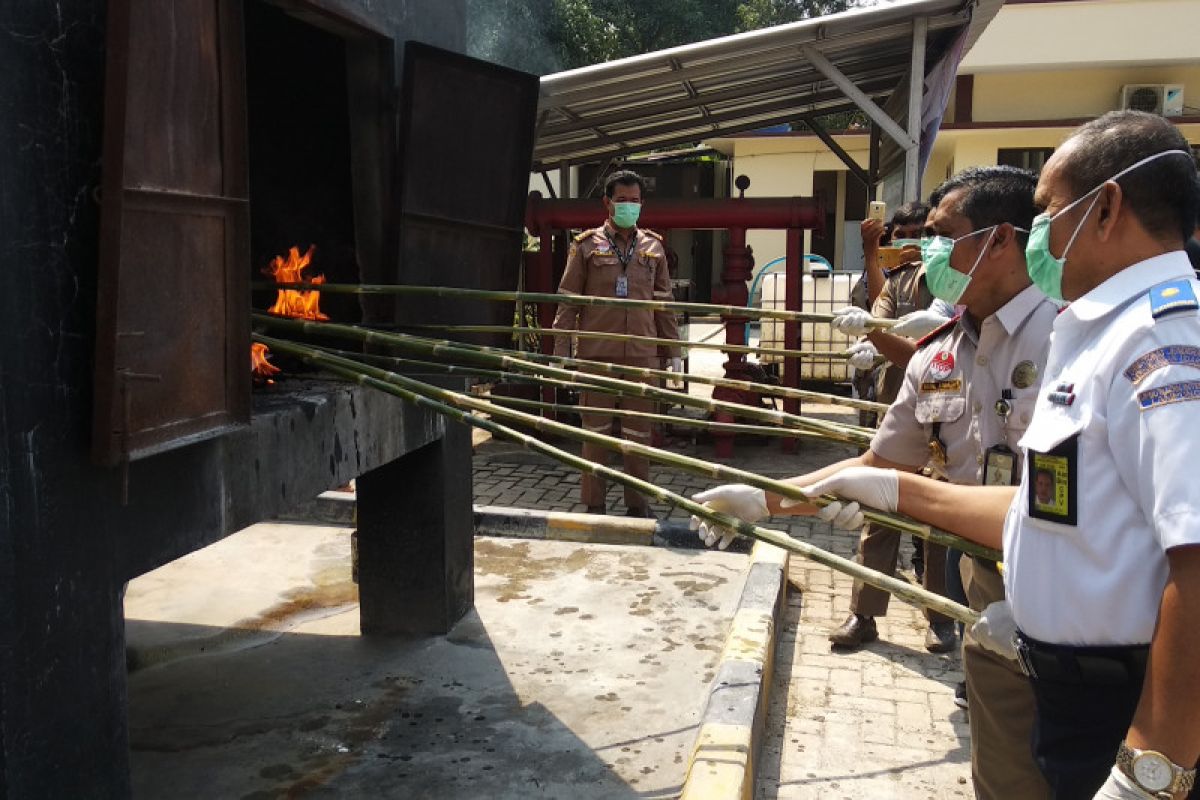 Balai Karantina Pertanian musnahkan 1,2 ton daging ilegal