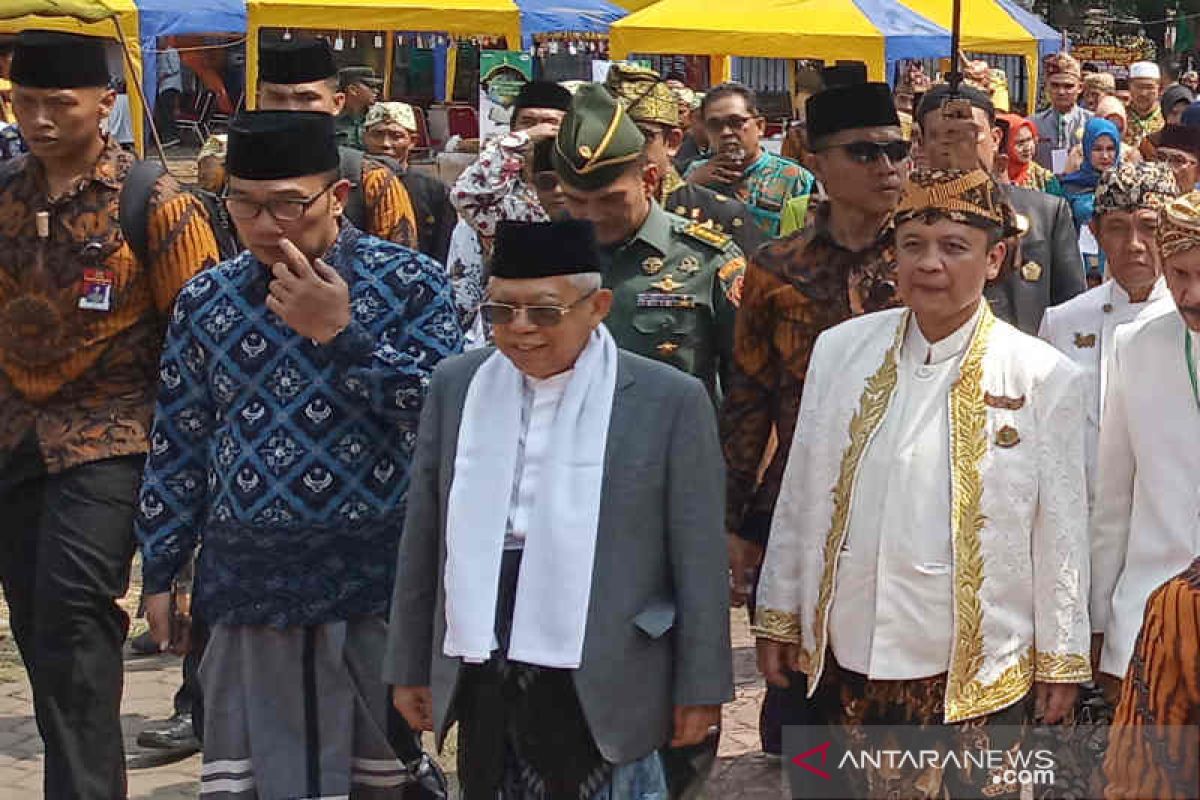 Wapres Ma'ruf Amin ajak pemda bekerja bersama tangani kemiskinan