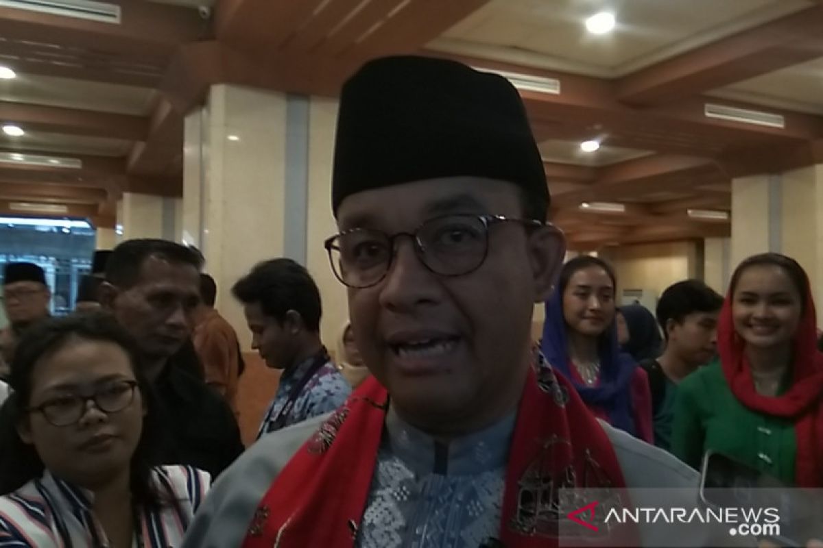 Anies sebut substansi pembobolan Bank DKI dijelaskan Bank-OJK-Polisi