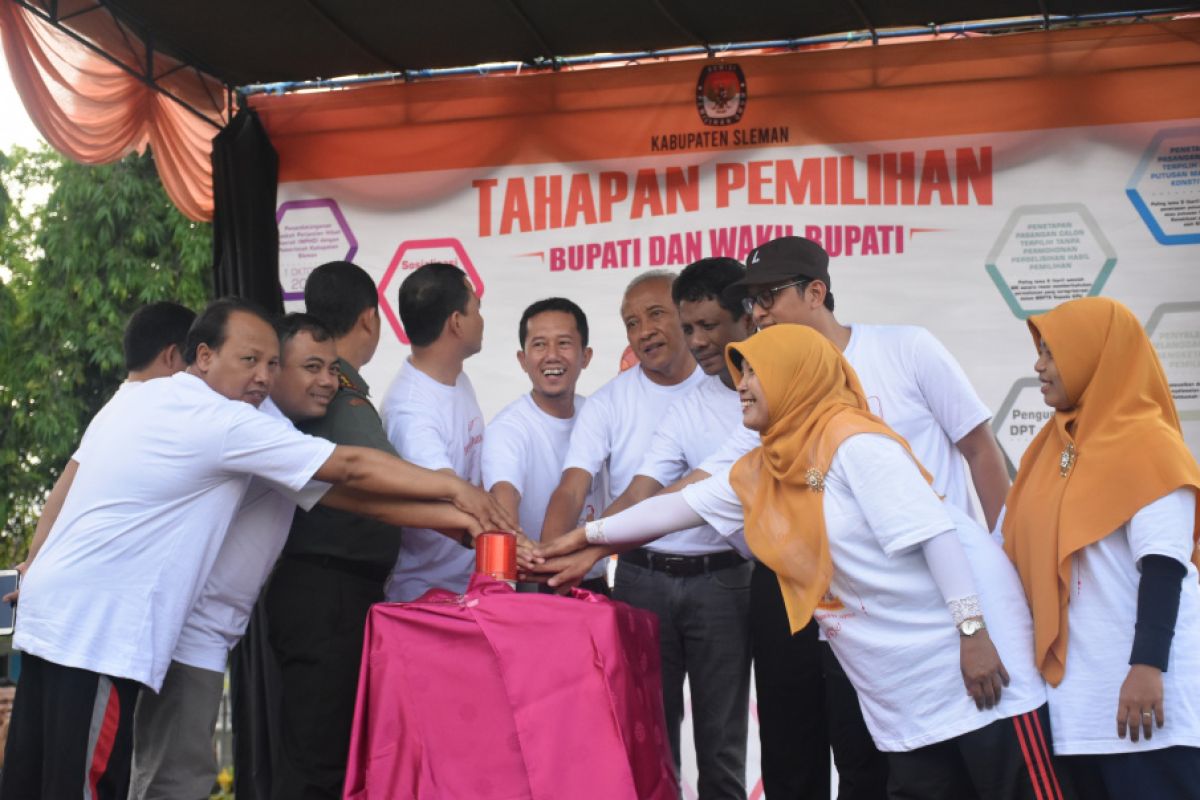 KPU Sleman luncurkan tahapan Pemilihan Bupati-Wakil Bupati 2020