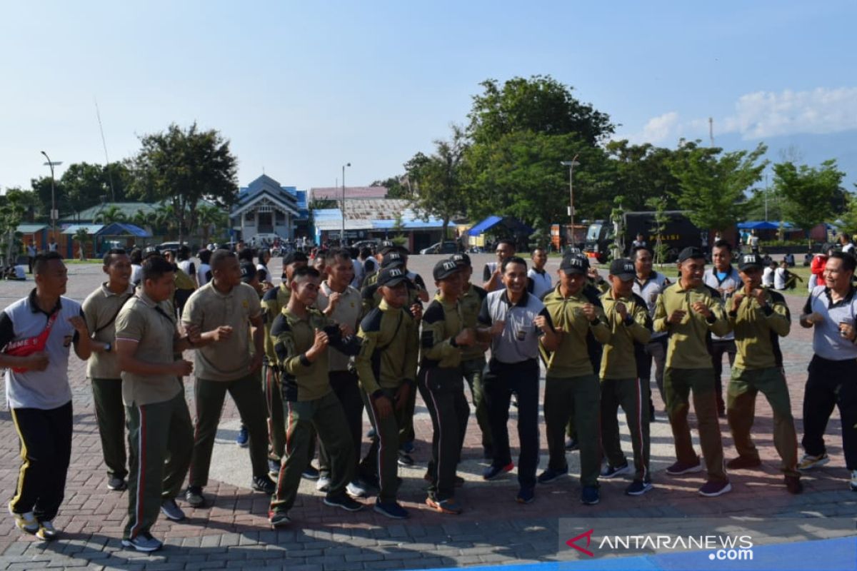 TNI dan Polri di Palu perkuat sinergitas dan soliditas