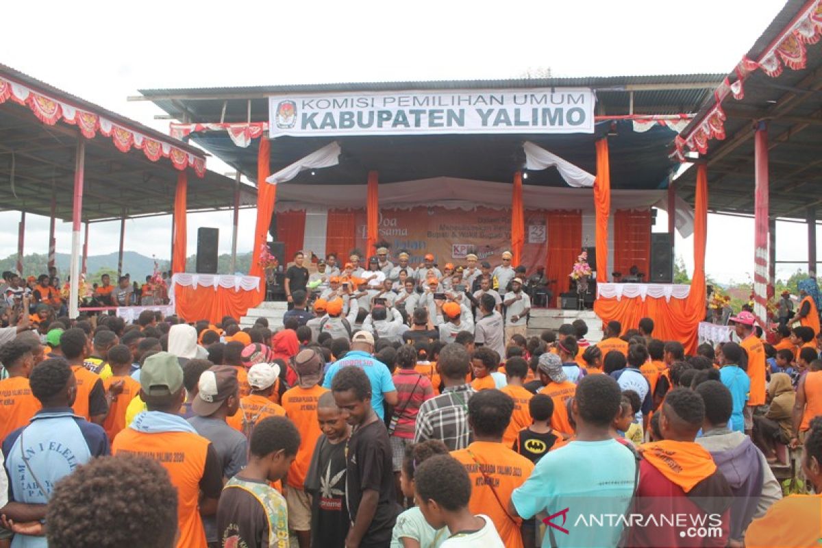 KPU Yalimo luncurkan tahapan Pilkada 2020