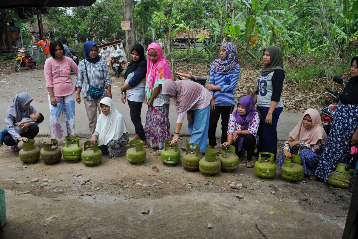 Polda Banten sita tabung elpiji bersubsidi 3 kg