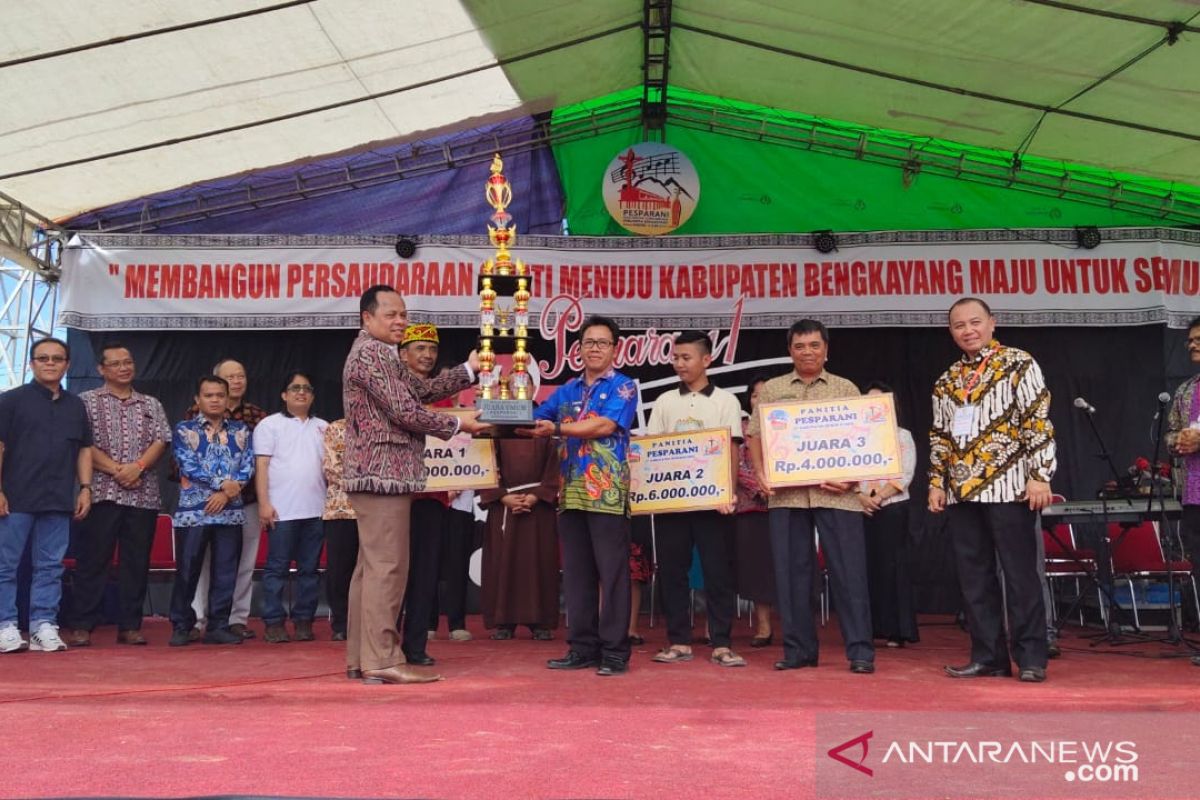 Kecamatan Bengkayang juara umum Pesparani Katolik 2019