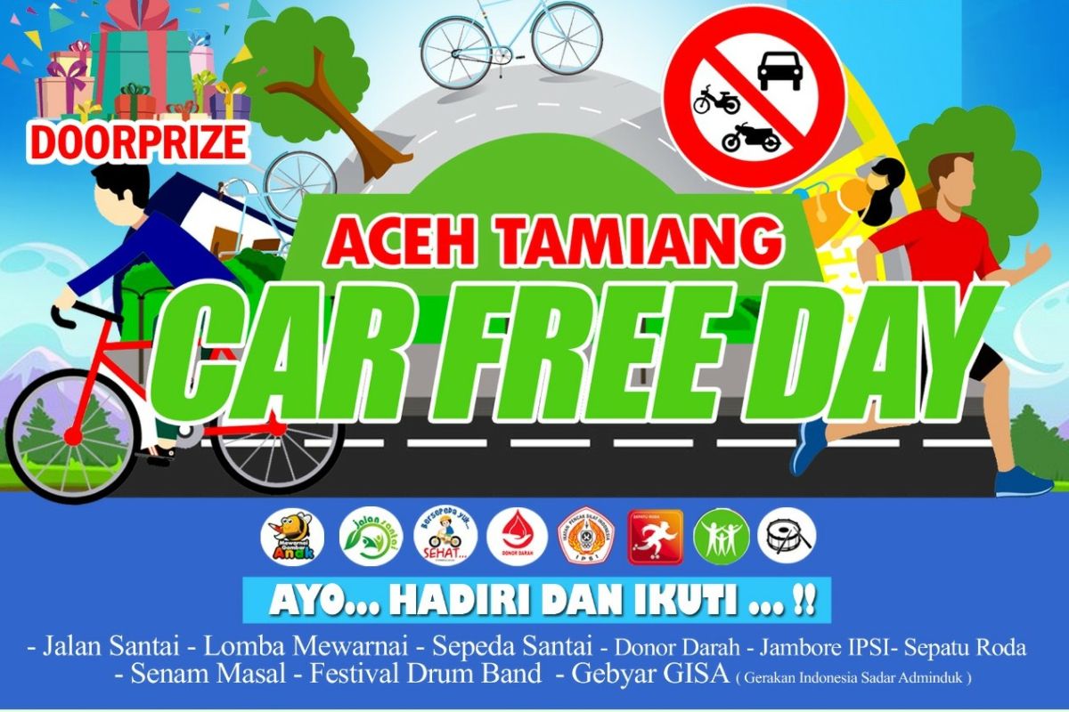 Aceh Tamiang luncurkan Car Free Day akhir pekan ini