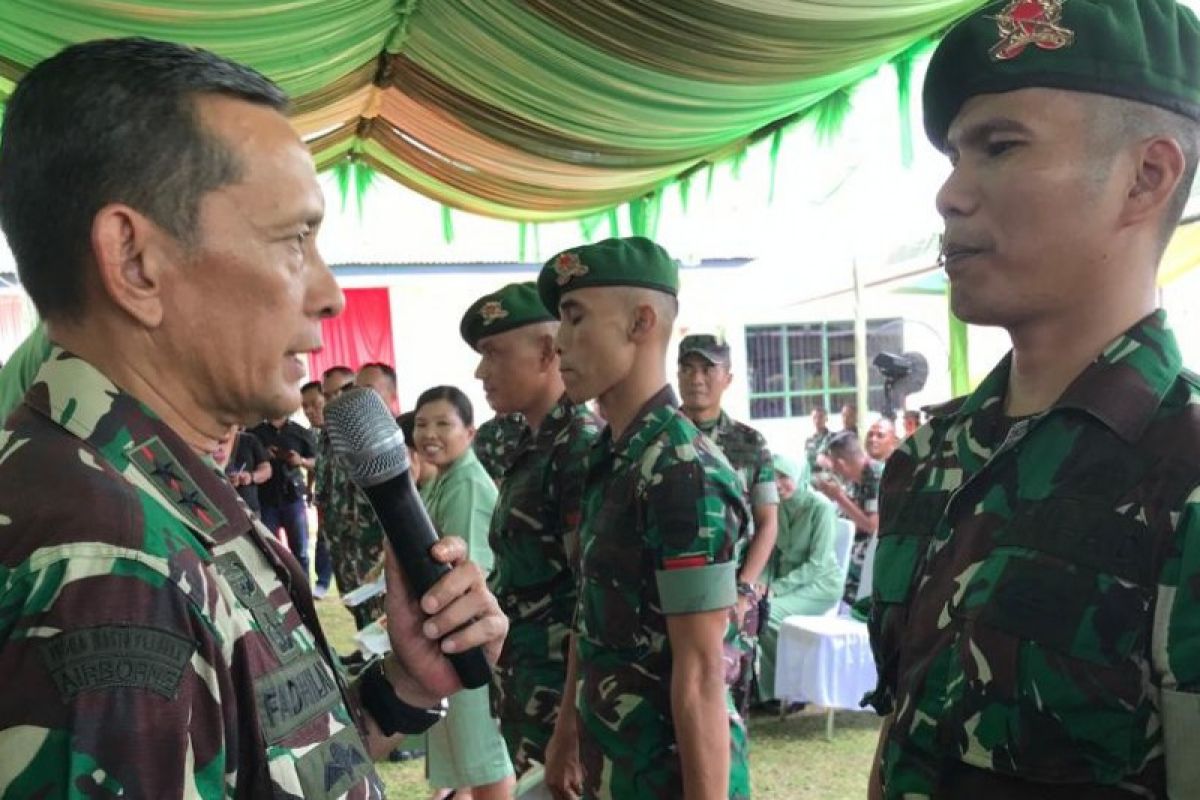 Pangdam I/BB; Prajurit TNI AD hindari penggunaan narkoba