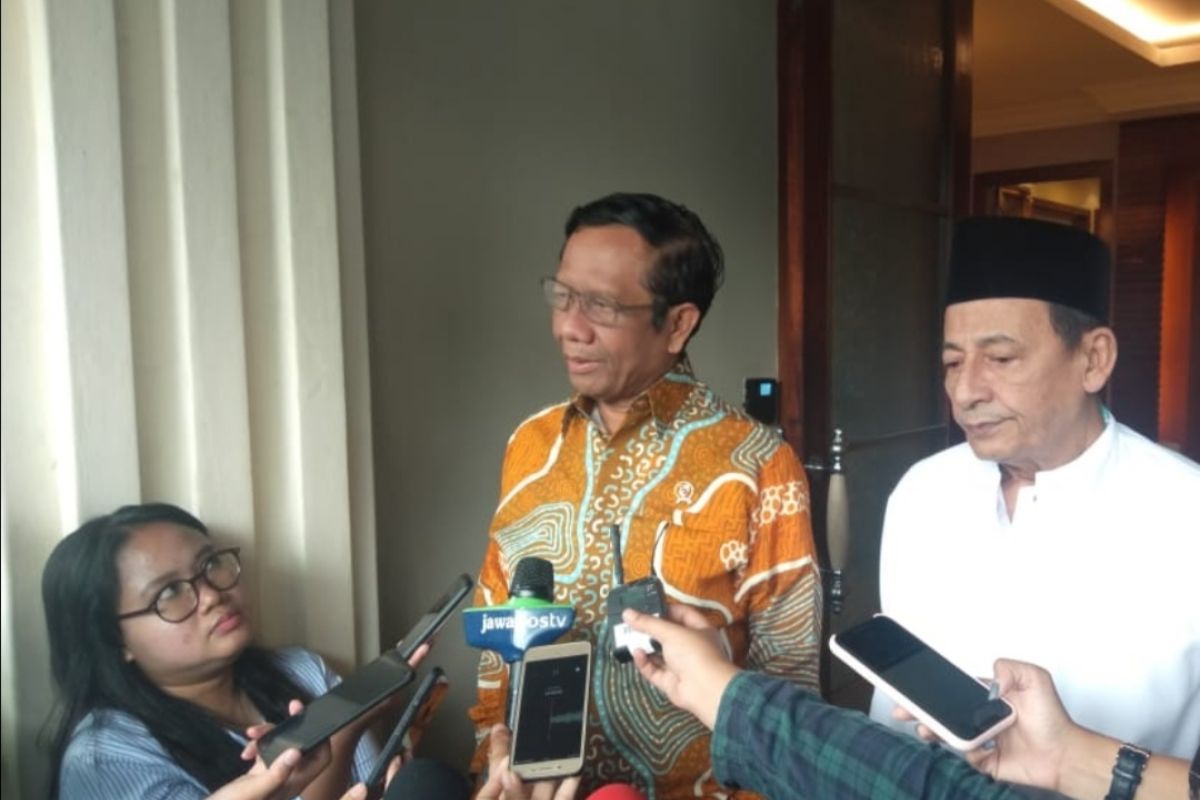 Mahfud Md dan Habib Luthfi bertemu, apa yang dibahas?