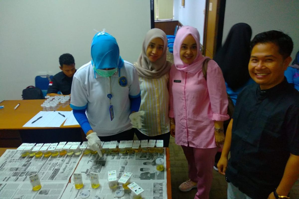 BNN Banten lakukan tes urine Pejabat Pemkot Serang