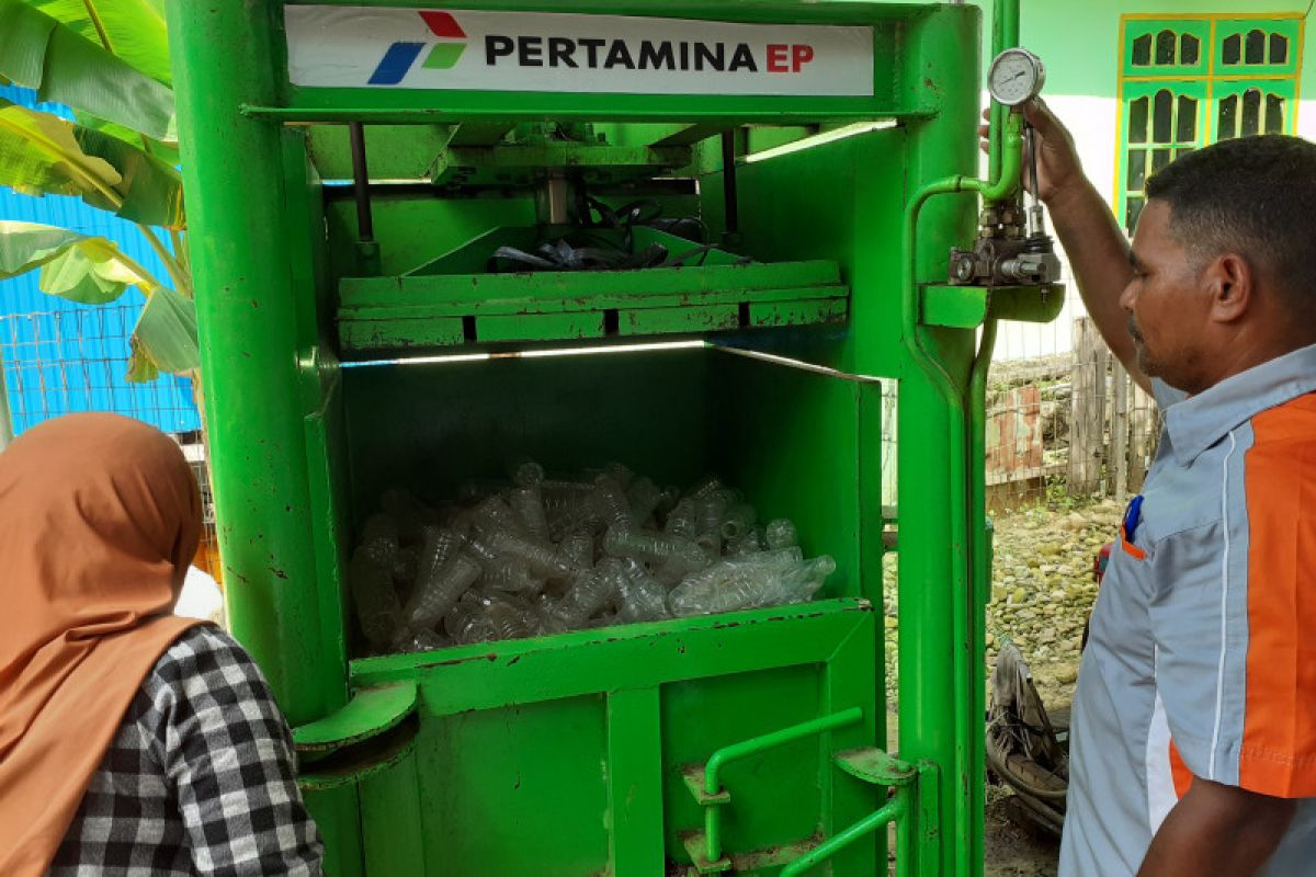 Tekan impor limbah plastik, Pertamina EP perkuat bank sampah Nunukan